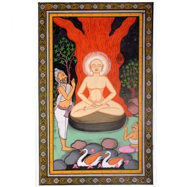 1. Patachitra Paintings- Budhha