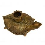 10. Dhokra Craft – Tortoise Candle Stand