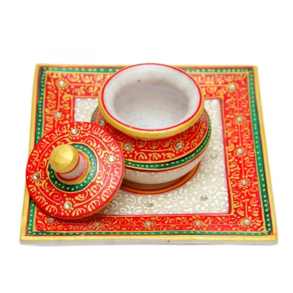10. Marble Handicraft - Unique Dry Fruits Tray B
