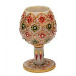 13. Marble Handicraft - Exquisite Wine Glass Showpiece