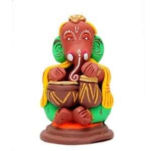 37. Clay Handicraft - The Tabla Maestro Ganesh