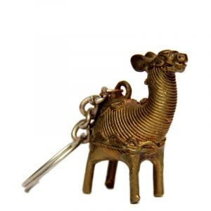 5. Dhokra Craft - Camel Keychain