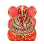 5. Marble Handicraft - Large Sized Carved Ganesh