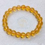 Natural Healing Stone Crystal Bracelet - Citrine