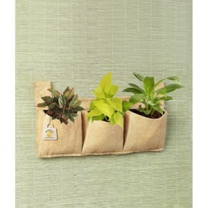 3-pockets-horizontal-wall-hanging-planter