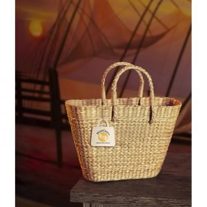 Hand Woven Basket Bag - 001