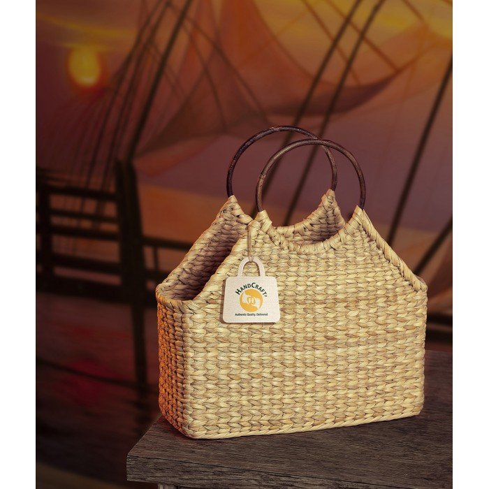 Hand Woven Basket Bag – 030